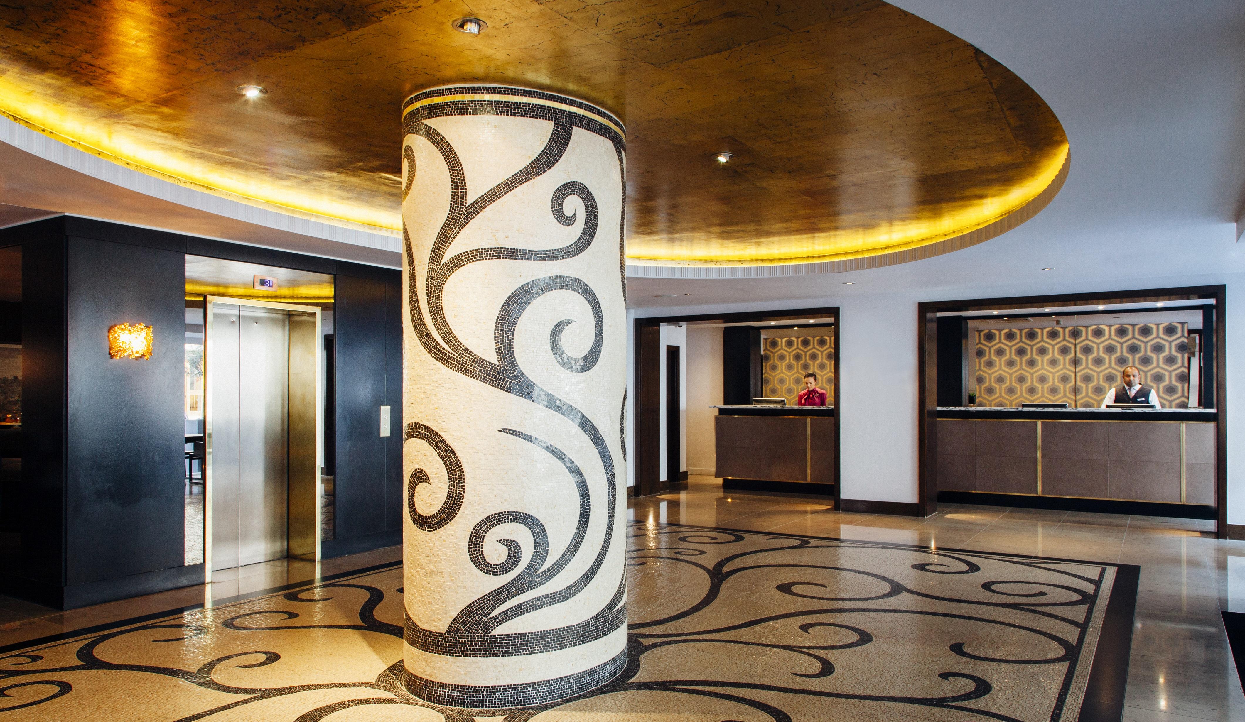 فندق ذا ماريليبون لندن المظهر الداخلي الصورة The lobby of the hotel