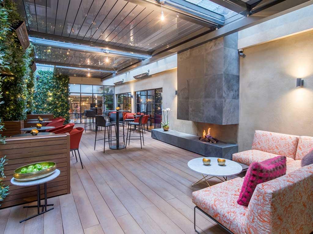 فندق ذا ماريليبون لندن المظهر الخارجي الصورة The Sky Bar